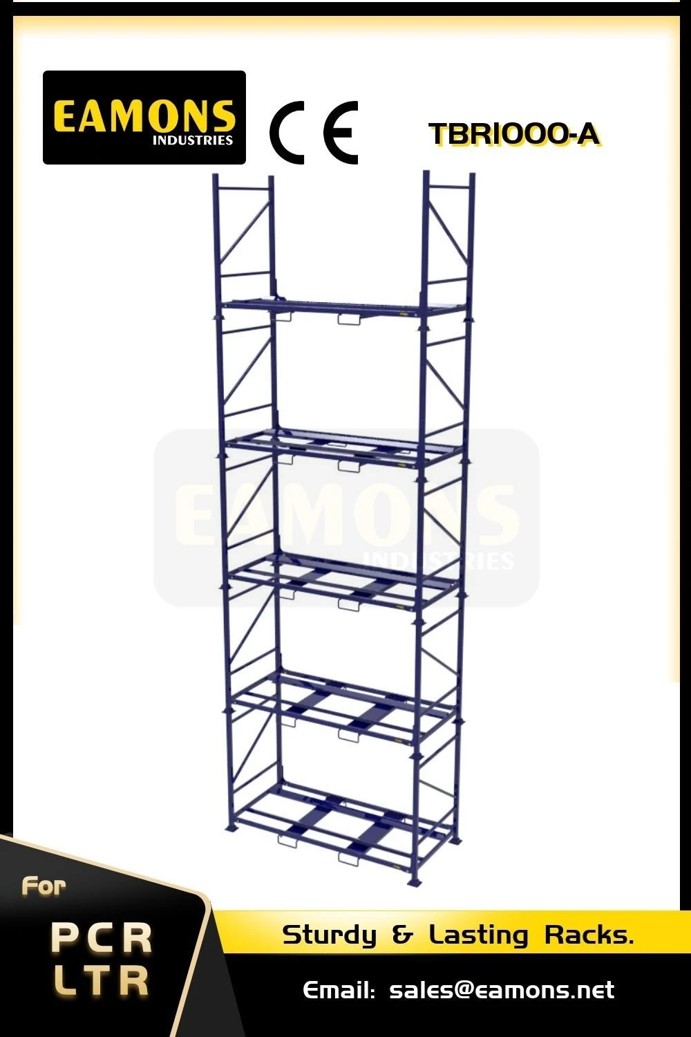 TBR1000-A Truck Tyre Rack 5 TBR1000-A Truck Tyre Rack 5