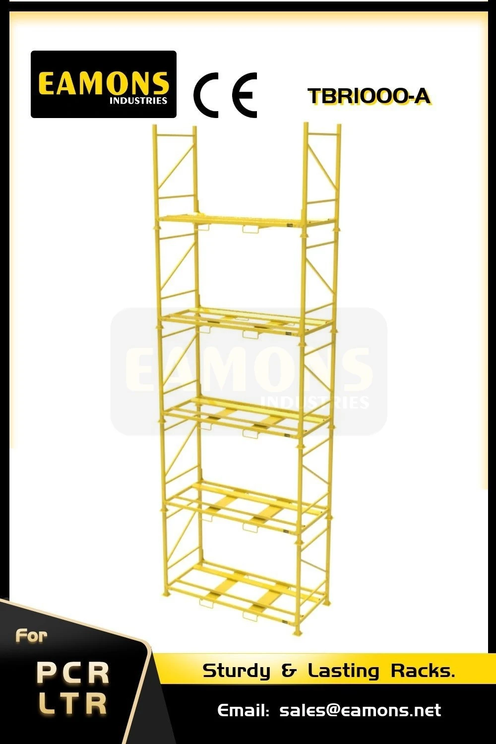 TBR1000-A Truck Tyre Rack 7 TBR1000-A Truck Tyre Rack 7